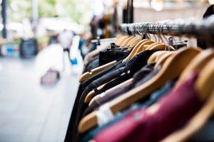 Hanging clothes
