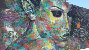 An art walk in the Wynwood Art District is a nice way to experience nightlife in Miami.