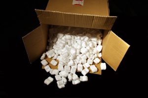 How to pack household appliances - make use of packing peanuts