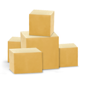 Boxes of different sizes