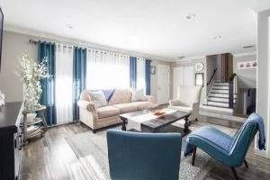 A beautiful bright living room