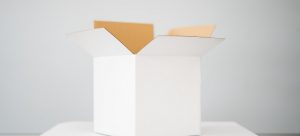 a white box