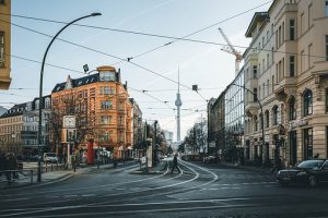 buildings in a city