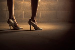 High heels are what not to wear on your moving day.