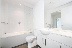 Beach house improvements include renovating bathroom