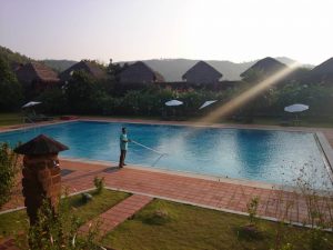 Buying a house with a pool means cleaning the pool