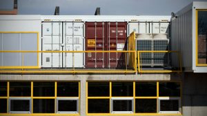 assorted shipping containers