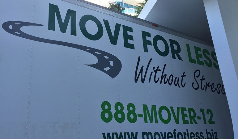 Miami movers truck.