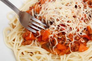 Picture of spaghetti