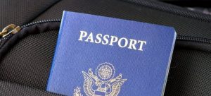 passport in a bag