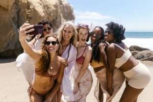 Friends taking a picture