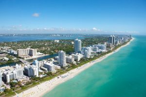 Miami coastline as one of the reasons to move to Weston FL in 2022