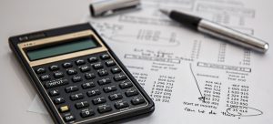 a calculator and calculations