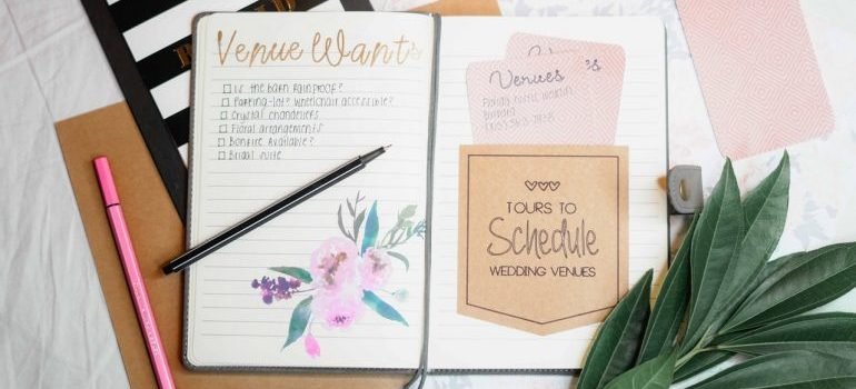 planning how to use storage for wedding planners in Miami