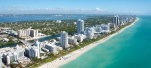 Miami coast
