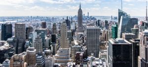 New York aerial shot
