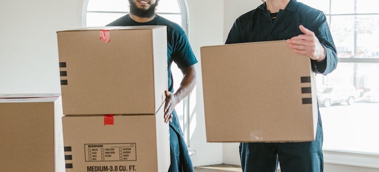 movers carrying boxes