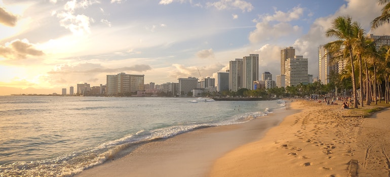 the beach of one of the cities for students in Miami Dade county