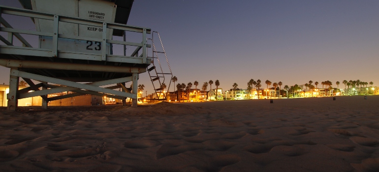 beach in one of the top places for newlyweds in Florida