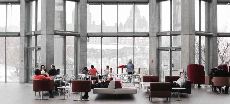 office in city