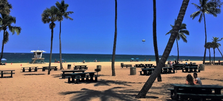 a beach in one of the Florida neighborhoods worth a full weekend trip