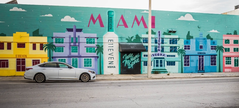 the streets of Miami