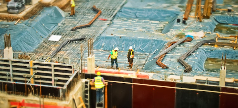 building construction site