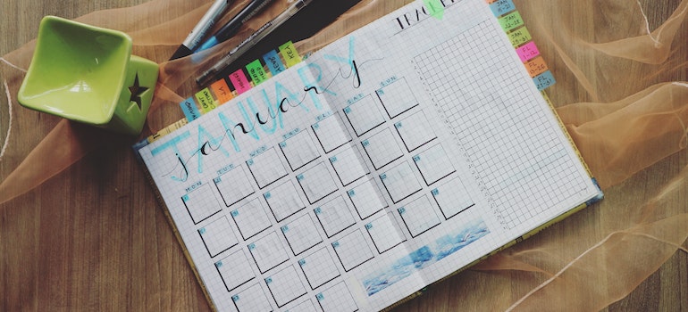 schedule book