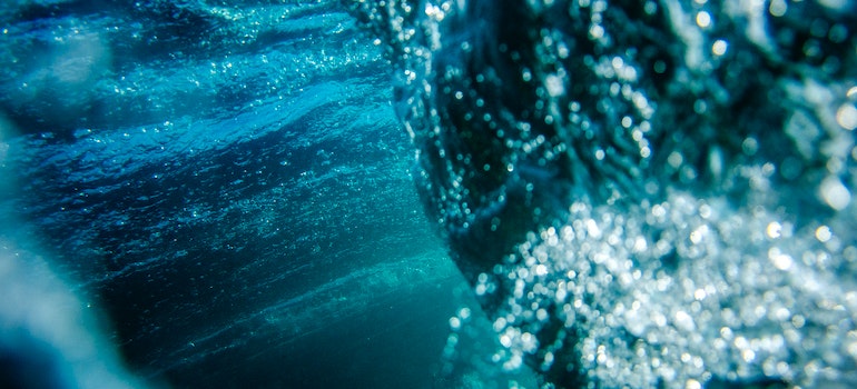 underwater current as one of the dangers at Miami beaches