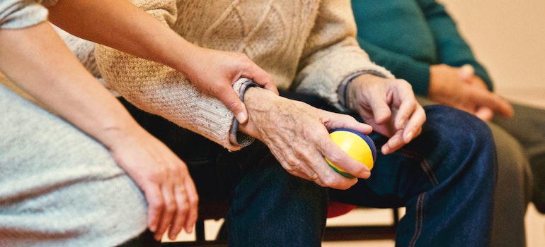 helping elderly