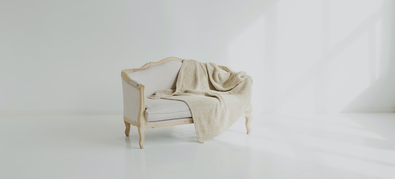 white couch