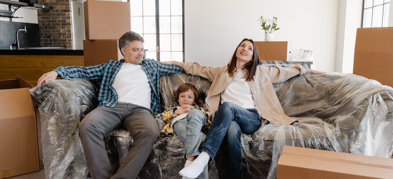 family thinking about the questions to ask when interviewing Miami movers