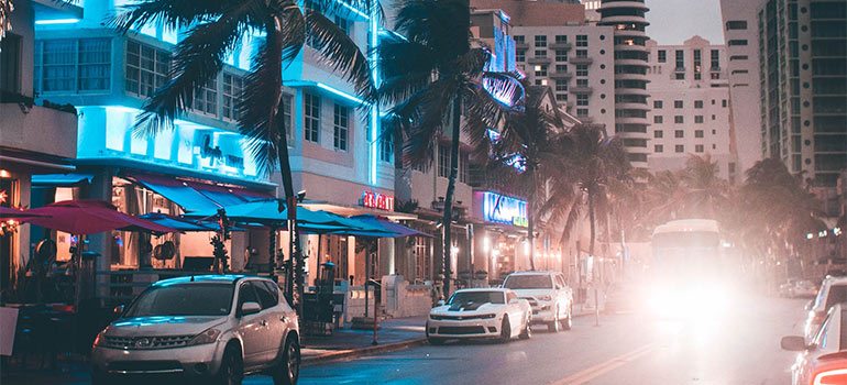 street in Davie