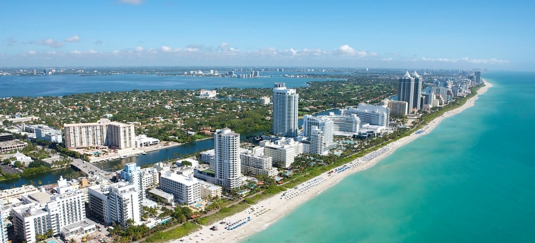 beach in one of the top South Florida cities
