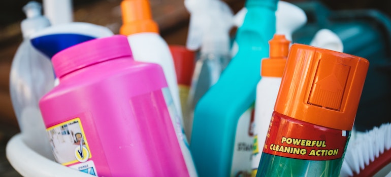 cleaning supplies