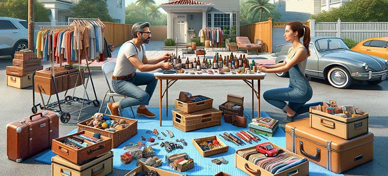 garage sale
