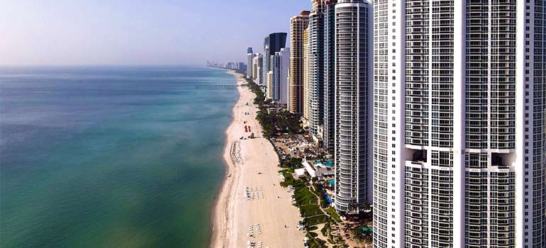 a view on one of the top cities in South Florida for seniors