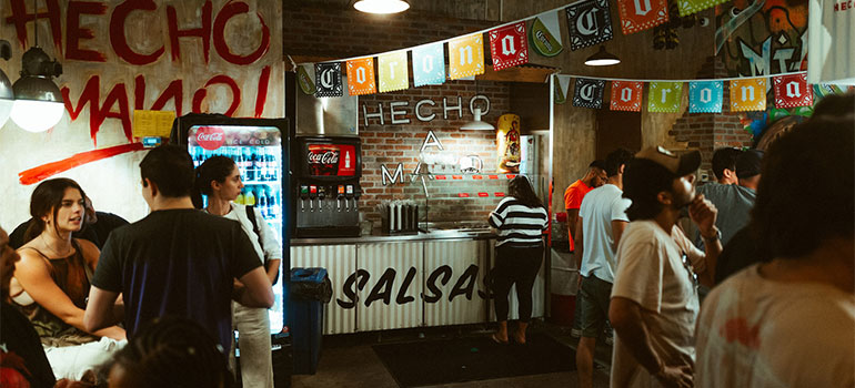 Miami food stand