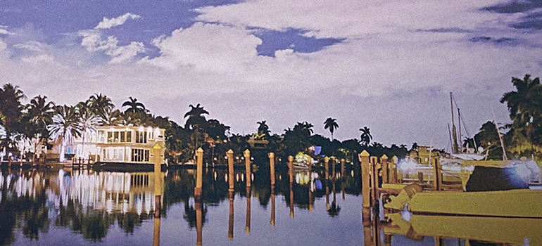 canal in Fort Lauderdale