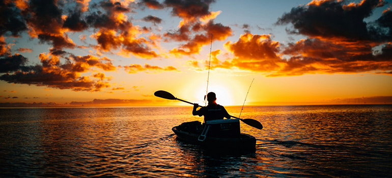 kayak fishing