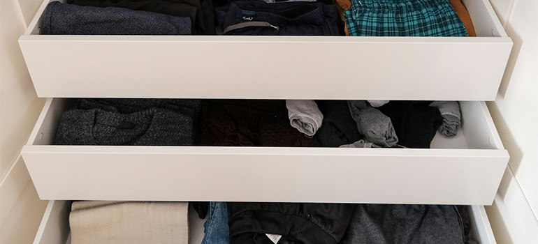 Modular Shelving when you are trying to store your clothes