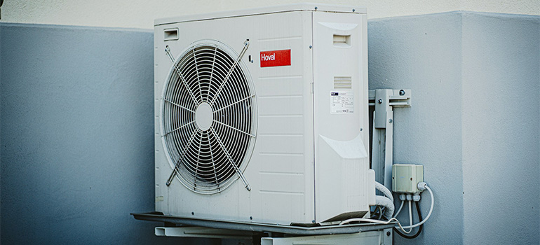 air condition on a house