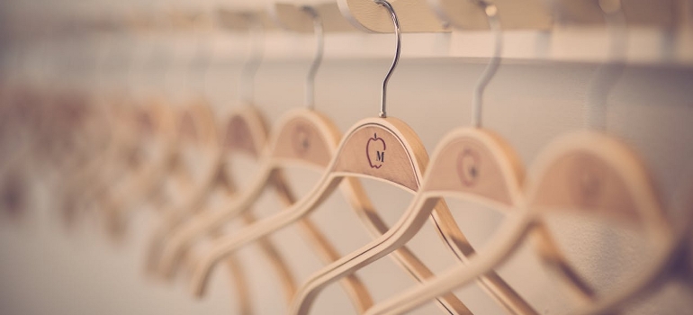 wooden hangers