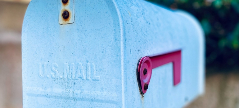 checking mail after moving from Sunny Isles Beach to Miami