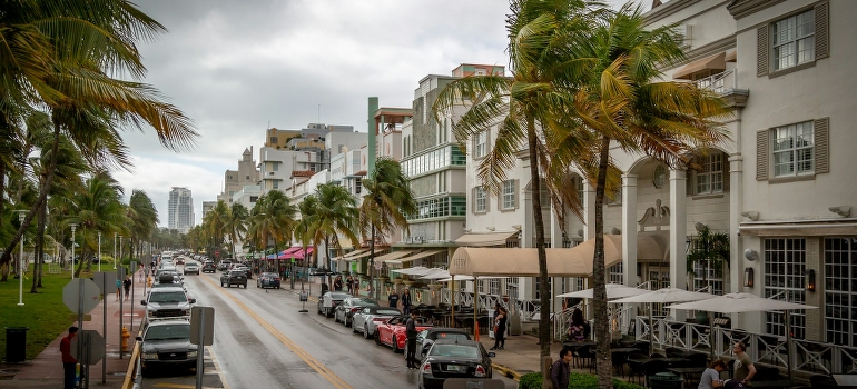 storm in Miami