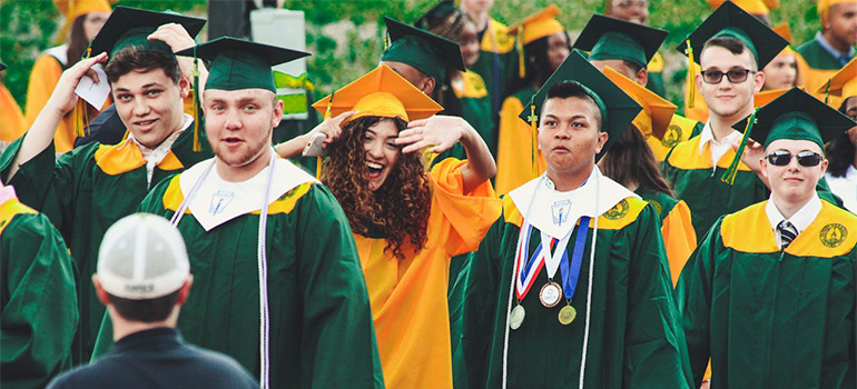 kids in uniforms talking about choosing the best school for your child