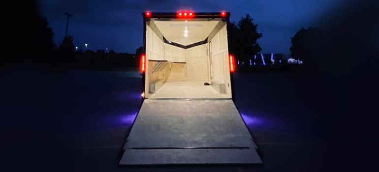 loading a truck when organizing a DIY relocation to Florida