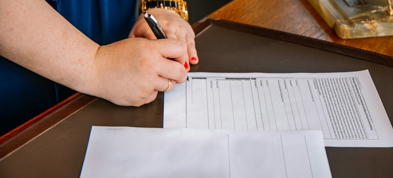 signing insurance policy