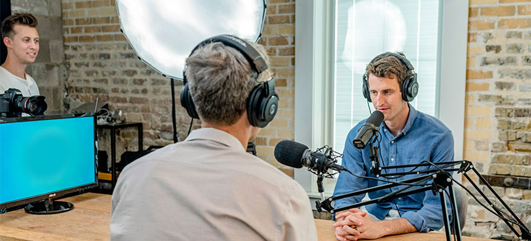 news interview