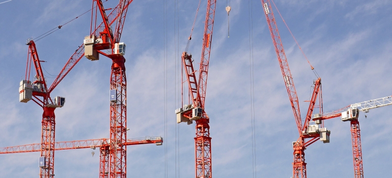 building cranes